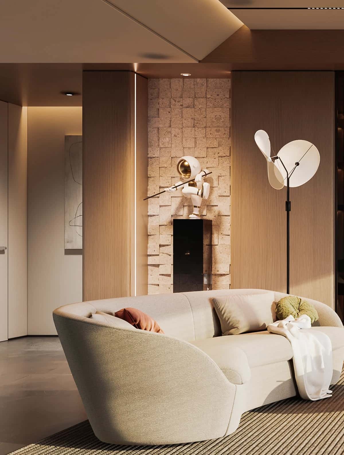 Luxury Living Room - Görsel 4