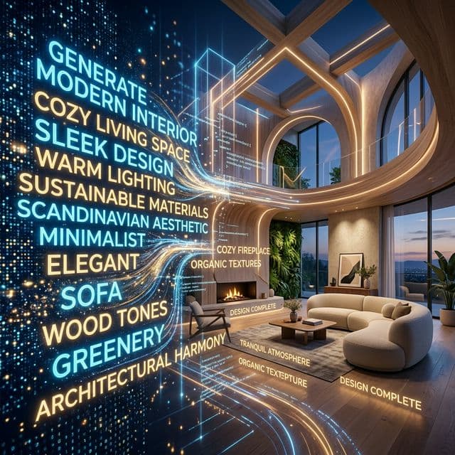 AI Interior Design: Mimarlar İçin 50 Ücretsiz Midjourney Komutu (Prompt) - Mimari Render Blog Makalesi