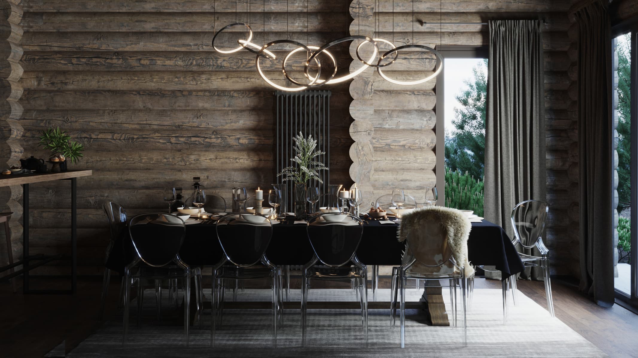 Interior, Andreevo-Melent'evo - Kaliteli Render Mimari Görselleştirme